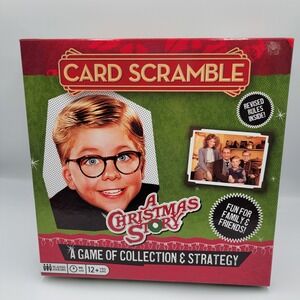 A Christmas Story Card Scramble - A Game Of Collection And Strategy - NEW